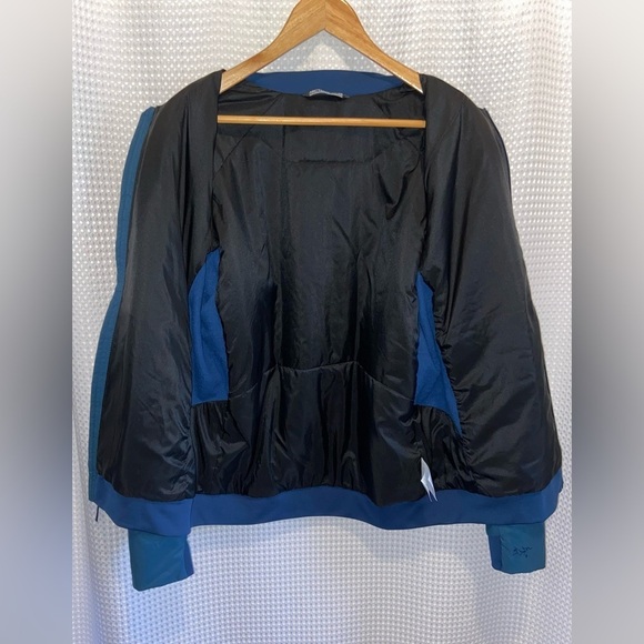 Women’s Arc’teryx blue Semira bomber-style jacket size Large - Picture 6 of 16
